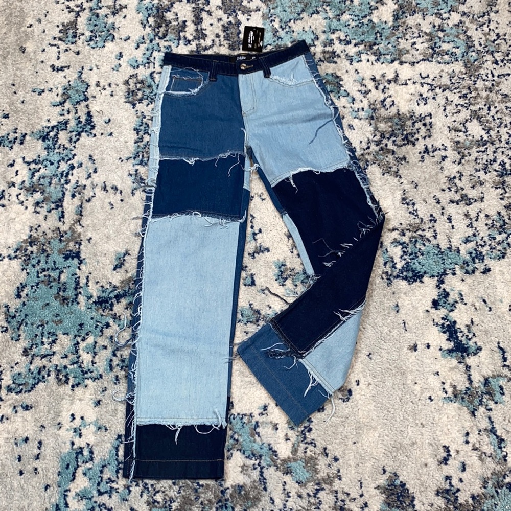 Patch jeans